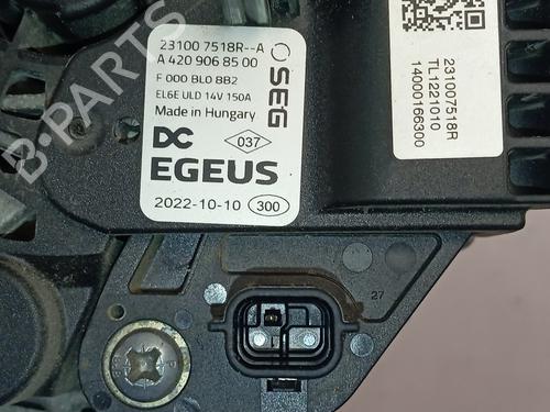 Alternator RENAULT MEGANE IV Hatchback (B9A/M/N_) | BP31031783M7