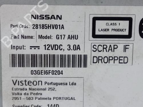 Radio NISSAN QASHQAI II SUV (J11, J11_)  | BP18234510E6 