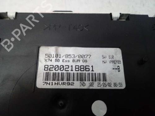 Instrument cluster RENAULT LAGUNA II (BG0/1_) 1.6 16V (BG0A, BG0L) | BP12643572C47 