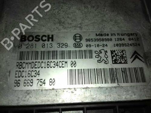 Engine control unit (ECU) CITROËN BERLINGO MULTISPACE (B9) 1.6 HDi 110 | BP12641031M57 