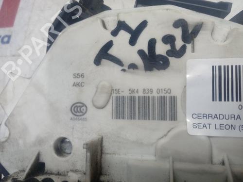 Rear left lock SEAT LEON (5F1)  | BP12673543C100 