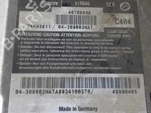 ECU airbags FIAT BRAVA (182_) 1.9 JTD 105 | BP12642028M53 
