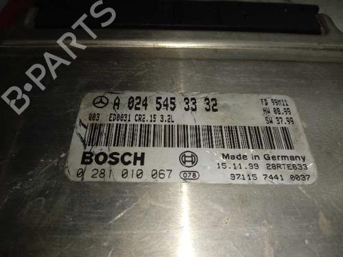 Engine control unit (ECU) MERCEDES-BENZ S-CLASS (W220) S 320 CDI (220.026, 220.126) | BP12656705M57 