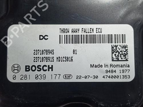 Engine control unit (ECU) RENAULT KANGOO III MPV | BP30701484M57