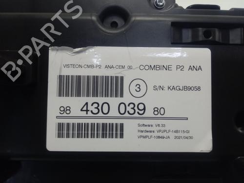 Instrument cluster PEUGEOT 208 II (UB_, UP_, UW_, UJ_)  | BP15127031C47 