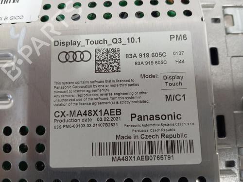 Display monitor AUDI Q3 Sportback (F3N) 35 TFSI Mild Hybrid | BP22800049C48