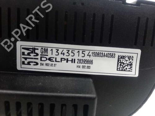 Climate control OPEL ASTRA J (P10) | BP12666753I5