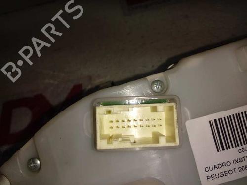 Instrument cluster PEUGEOT 208 I (CA_, CC_)  | BP12657969C47 