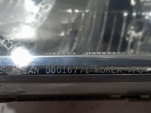 Left headlight CHEVROLET AVEO / KALOS Hatchback (T250, T255) 1.4 16V | BP28950613C28 