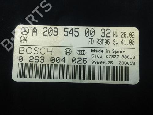 Gearbox control unit MERCEDES-BENZ C-CLASS (W203) C 220 CDI (203.006, 203.008) | BP12670701M52 