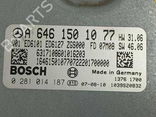 Engine control unit (ECU) MERCEDES-BENZ VITO / MIXTO Van (W639) | BP30549818M57