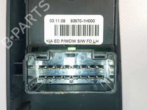 Left front window switch KIA CEE'D Hatchback (ED) 1.4 CVVT | BP36091940I27 - Image 3