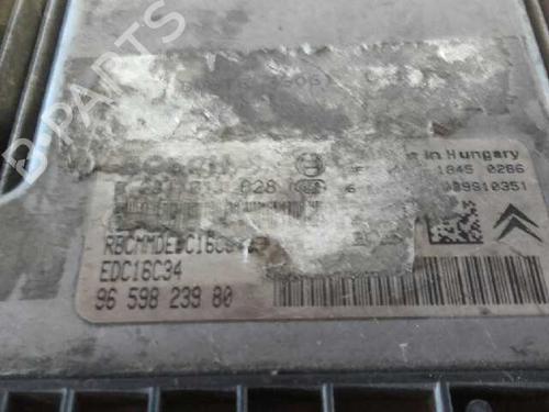 Engine control unit (ECU) PEUGEOT 206 Hatchback (2A/C) 1.6 HDi 110 | BP12646324M57 