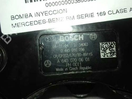 Injection pump MERCEDES-BENZ A-CLASS (W169) A 180 CDI (169.007, 169.307) | BP16891676M78 