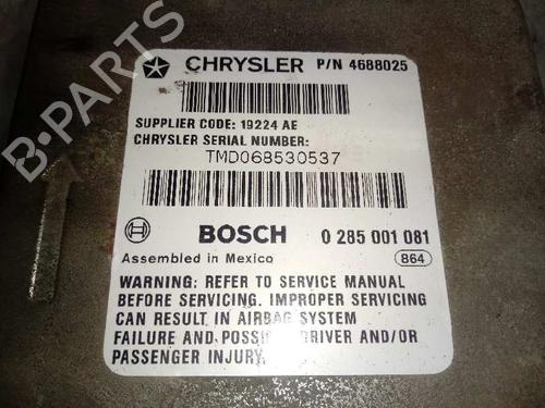 ECU airbags CHRYSLER VOYAGER / GRAND VOYAGER III (GS_, NS_) 2.4 AWD | BP12657122M53 