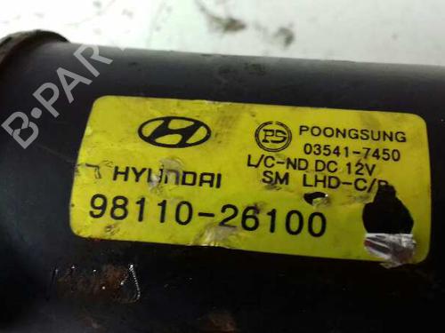 Front wiper motor HYUNDAI SANTA FÉ I (SM) 2.4 16V | BP12678939M29 