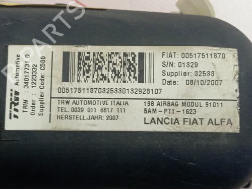 Passenger airbag FIAT BRAVO II (198_) 1.9 D Multijet (198AXC1B) | BP29242696C10 