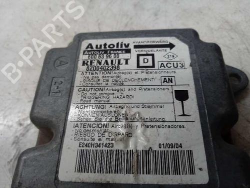Used ECU airbags RENAULT MEGANE I Coach (DA0/1_) 1.4 16V (DA0D, DA1H, DA0W, DA10) (95 hp) 12660378