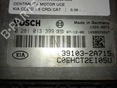 Engine control unit (ECU) KIA CEE'D Hatchback (ED)  | BP12641819M57 