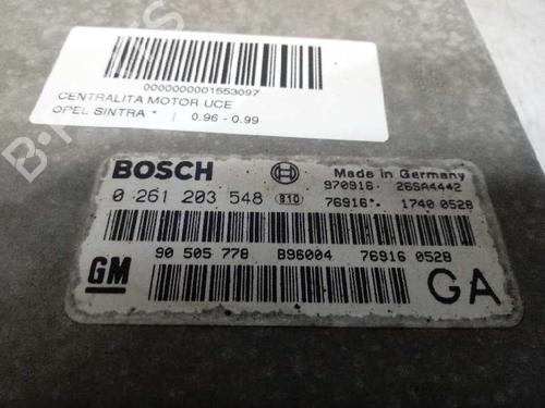 Engine control unit (ECU) OPEL SINTRA (APV)  | BP12634974M57 