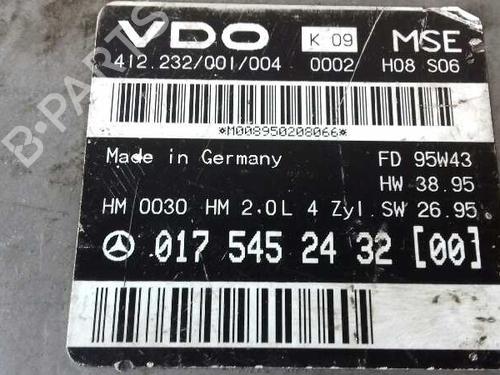 Engine control unit (ECU) MERCEDES-BENZ E-CLASS (W210) E 220 CDI (210.006) | BP12650168M57 