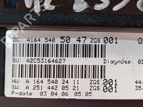 Instrument cluster MERCEDES-BENZ GL-CLASS (X164) GL 350 CDI 4-matic (164.822) | BP20677268C47 