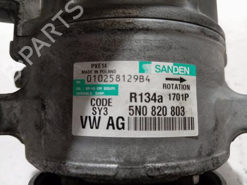 AC compressor SKODA SUPERB II (3T4) 2.0 TDI 16V | BP28161884M34 