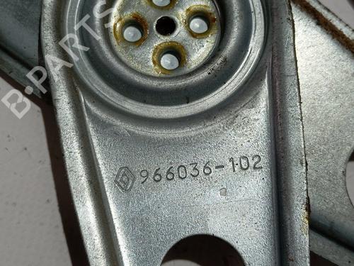 Front right window mechanism RENAULT MEGANE III Grandtour (KZ0/1)  | BP29630743C23 