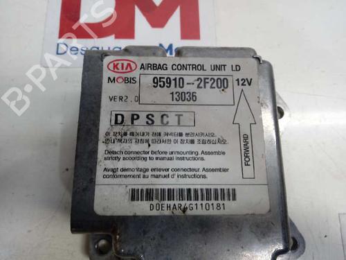 ECU airbags KIA CERATO I Saloon (LD) 2.0 CRDi | BP12648655M53 