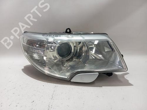 Used Right headlight SKODA SUPERB II (3T4) 2.0 TDI 16V (140 hp) 28503038