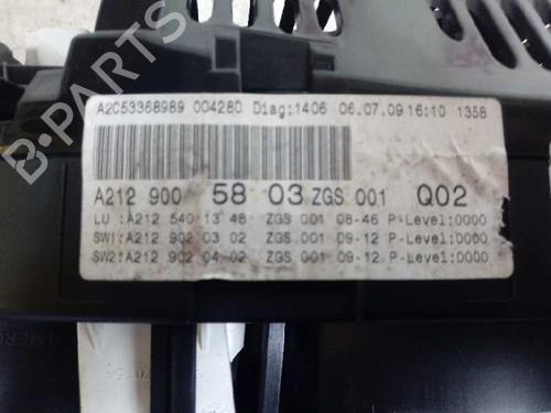Instrument cluster MERCEDES-BENZ E-CLASS (W212) E 350 CDI (212.025) | BP13300496C47 