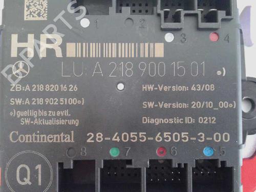Used Electronic module MERCEDES-BENZ GLK-CLASS (X204) 220 CDI (204.902) (170 hp) 12638564