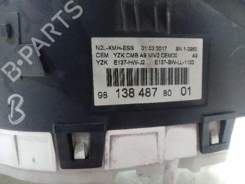 Instrument cluster PEUGEOT 208 I (CA_, CC_)  | BP12667617C47 