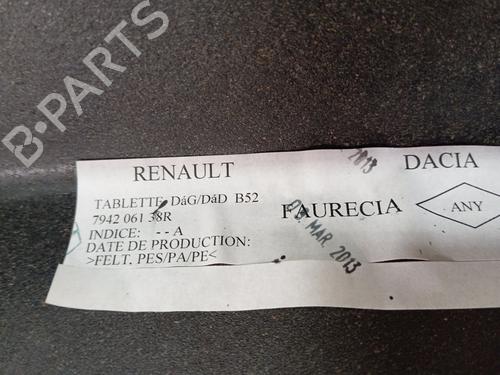 Rear parcel shelf DACIA SANDERO  | BP28950685C85 