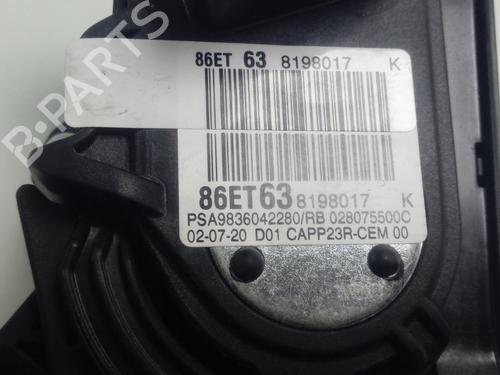 Pedal CITROËN BERLINGO MULTISPACE (B9)  | BP12676443I4 