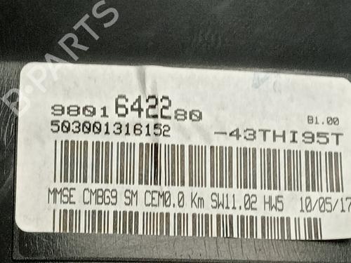 Instrument cluster PEUGEOT PARTNER Box Body/MPV  | BP18312509C47 