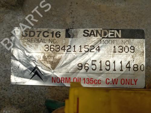 Compressor A/C PEUGEOT 307 SW (3H) | BP30913928M34