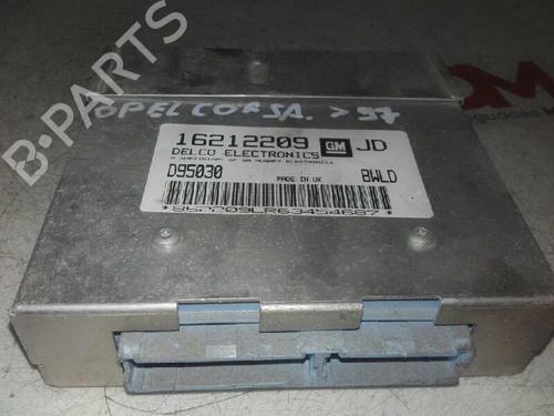 Used Engine control unit (ECU) OPEL CORSA B (S93) 1.2 i (F08, F68, M68) (45 hp) 12648399