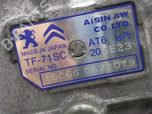 Gearbox CITROËN C4 Grand Picasso II (DA_, DE_)  | BP31354092M3 