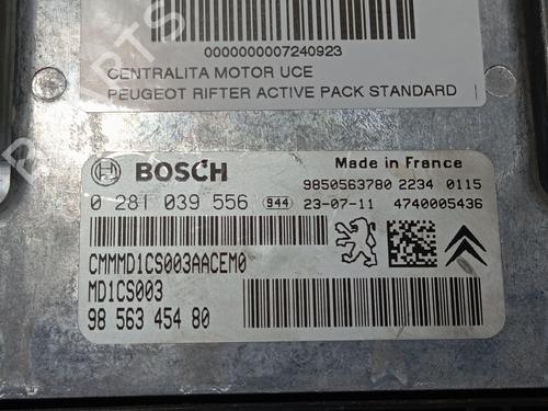 Engine control unit (ECU) PEUGEOT RIFTER  | BP29410591M57 