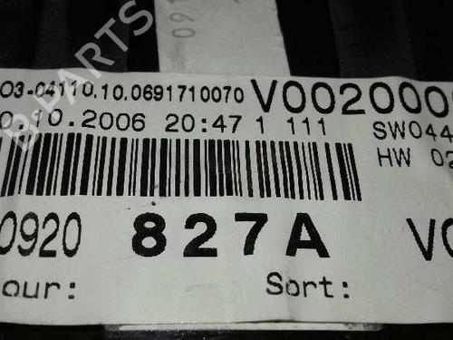 Instrument cluster SEAT ALTEA (5P1)  | BP16136720C47 