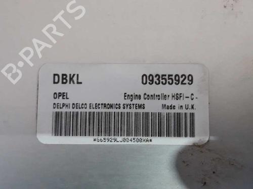 Engine control unit (ECU) OPEL ASTRA G Hatchback (T98) 1.6 16V (F08, F48) | BP12667112M57 