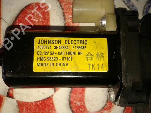 Right front window motor KIA PICANTO I (SA) 1.0 | BP12644681E20 