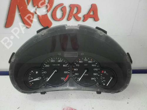 Used Instrument cluster PEUGEOT 206 Hatchback (2A/C) 1.6 16V (109 hp) 12638419