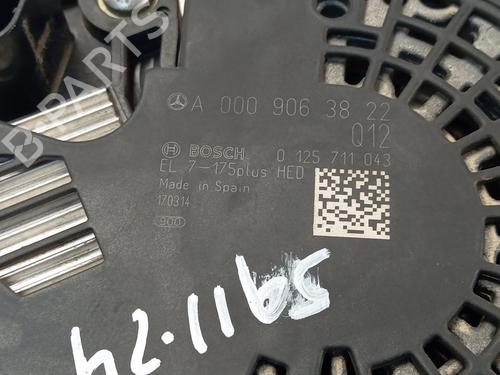 Alternator MERCEDES-BENZ GLA-CLASS (X156) GLA 180 (156.942) | BP22565051M7 