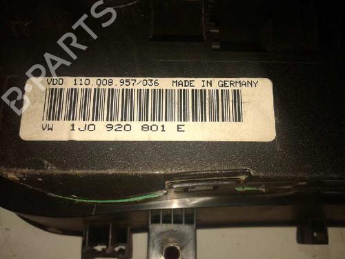 Instrument cluster VW GOLF IV (1J1) 1.9 TDI | BP12637411C47 