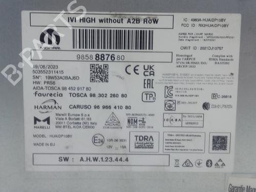 Electronic module CITROËN C4 III (BA_, BB_, BC_)  | BP16886526M83 
