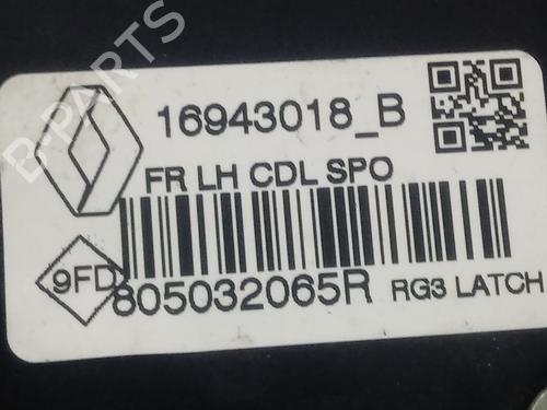 Front left lock RENAULT MEGANE IV Hatchback (B9A/M/N_) 1.5 dCi 110 (B9A3) | BP17130763C98 