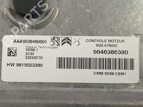 Engine control unit (ECU) PEUGEOT 2008 II (UD_, US_, UY_, UJ_, UR_, UC_)  | BP29359038M57 