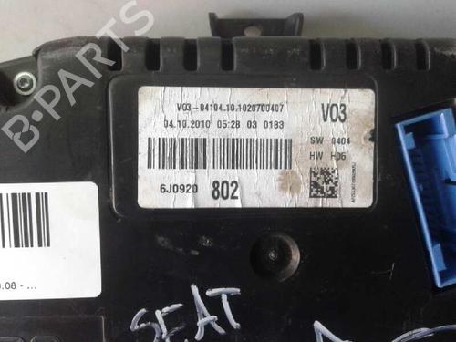 Instrument cluster SEAT IBIZA IV (6J5, 6P1)  | BP12654017C47 